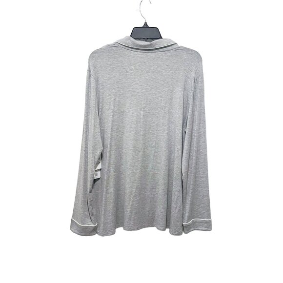 Nordstrom Moonlight Eco Knit Pajama Set — Heather Gray — NWT — Size L - Picture 8 of 13